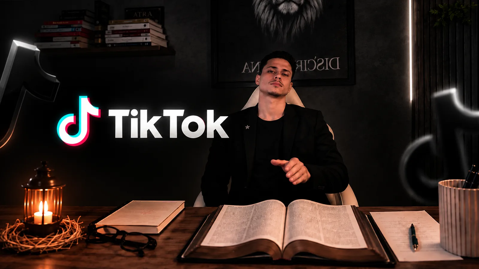 Perfil do Felipe Rissi no TikTok